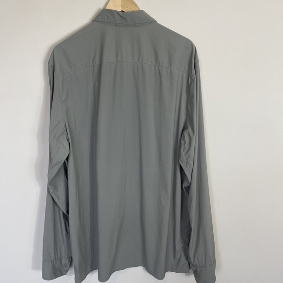 Duluth Alaskan Hardgear Full Stream Silt Gray Shirt Mens Vented XL Tall … - Picture 7 of 7